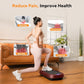 UCIN Vibration Plate Exercise Machine, Vibration Plate for Lymphatic Drainage, 330 Lbs Capacity Vibrating Plate for Weight Loss Home Fitness with Resistance Bands/Pilates Ball
