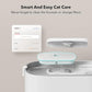 PETLIBRO App-Controlled Cat Water Fountain, Pet Water Fountain with Stainless Steel Tray, Water Fountains for Cats Indoor with Drinking Monitoring, Cat Fountains for Drinking with 2 Wireless Pumps