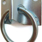 Cross Tie Ring for Horses, Block Tie Ring for Horse Stall/Stable, Tie Down Horse Barn Supplies (4 Pack)