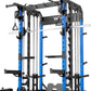 B52 Machine Home Gym with Power Rack, Cable Crossover, Dual Pulley System, Landmine, and Multi-Grip Pull-Up Bar – Heavy-Duty Fitness Equipment for Strength Training and Full-Body Workouts