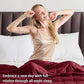 yescool Weighted Blanket for Adults (18 lbs, 60" x 80", Red Grey) Cooling Heavy Blanket for Sleeping Perfect for 110-130 lbs, Queen Size Breathable Blanket with Premium Glass Bead, Machine Washable