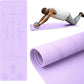 Exercise Equipment Mat for Ab Roller Wheel, Non Slip Abdominal Knee Mat, 6mm Thick Home Gym Floor Pad for Yoga, Pilates, Skipping, 72"L X 24"W X 0.24"Th, TPE