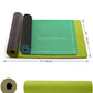 Heathyoga Eco Friendly Non Slip Yoga Mat, Body Alignment System, SGS Certified TPE Material - Textured Non Slip Surface and Optimal Cushioning,72"x 26" Thickness 1/4"