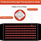 Red Light Therapy Belt, Rechargeable Infrared Light Therapy Device with Massage and Timer, Wearable 660nm&850nm Red Light Therapy Wrap Belt for Body Pain Relief(8.4’‘ * 48’‘）