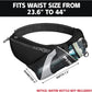 PYFK Running Belt Hydration Waist Pack with Water Bottle Holder for Men Women Waist Pouch Fanny Bag Reflective