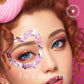 Teenitor Pink Body Glitter, Chunky Face Glitter, Hair Glitter Gel, 80g/2.8oz Pink Festival Cheer Holographic Glitter for Makeup Face Body Hair