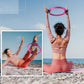 Syhood Pilates Ring 11. 81 Inch Pilates Circle Yoga Ring Magic Lightweight Flexible Workout Equipment for Fitness Physical Therapy Resistance Exercise Arms Legs