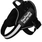 PawPawify Custom No Pull Dog Harness with Name and Phone Number, Heavy Duty Personalized Pet Vest to Prevent Tugging, Pulling, or Choking, Training and Walking (New Black, XS (5-9LBS))