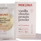 Mikuna Chocho Superfood Protein, Plant-Based Protein Powder, Travel Packs - Vegan, Gluten Free, 3g Net Carbs or Less, and Bioavailable, Non-Isolate (8 Servings, Vanilla)