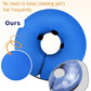Supet Inflatable Dog Cone Collar Alternative After Surgery, Dog Neck Donut Collar Recovery E Collar to Stop Licking, Soft Dog Cone for Medium Large Dogs