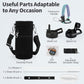 40 oz Insulated Water Bottle with Straw (Cold for 48 Hrs), Stainless Steel Triple Wall Vacuum Sports Water Jug, Leakproof Hydro Cup Flask with Paracord Handle & Straw Spout Lids & DIY Stickers