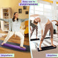 Yes4All High-Density EPP Half Round Back Roller Foam, Exercise Foam Roller for Yoga, Pilates & Stretching - 12, 18, 24, 36 inch