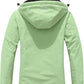 MOERDENG Women's Waterproof Ski Jacket Warm Winter Coat Outdoor Windbreaker Hiking Snowboarding Jacket
