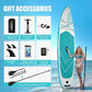 Inflatable Stand Up Paddle Board – Durable SUP for Adults & Youth,33" Wide Blow Up Paddle Board with Paddle, Pump, Backpack,Leash – All Around Stable for All Skill Levels, Carries up to 450 lbs