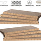 8 Packs in 1 Cat Scratch Pad, Cat Scratcher Cardboard,Reversible,Durable Recyclable Cardboard, Suitable for Cats to Rest, Grind Claws and Play