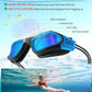 Swim Goggles, Polarized Adult Swimming Goggles Bungee Strap No Hair Pulling Anti-fog Pool Goggles for Men Women
