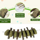 kathson Rabbit Chew Toys,Bunny Grind Teeth 100% Natural Organic Apple Wood Stick Improve Rodent Health Rabbits Hamsters Squirrel Guinea Pig(4 Pieces)