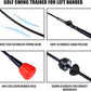 PGM Golf Swing Trainer Aid -2.0 Golf Swing Training Aid Golf Practice Warm-Up Stick for Strength Flexibility and Tempo Training -Suit for Practice Chipping Hitting Golf Accessories