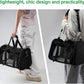 Roaringkitty Travel in Style: Portable Pet Carrier for Small Pets up to 15 Lbs- Airline Approved, Collapsible & Comfortable cat/Puppy Soft Sided Bag (Black)