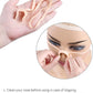Blulu 6 Pieces Swimming Nose Clip Latex Gel Nose Plugs for Swimming Swimmer Accessories for Older Kids, Beige