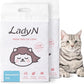 Lady N Pellet Tofu Cat Litter, Strong Clumping Ultra Absorbent, Dust-Free Low Tracking, Enviro-probiotic and Activated Carbon for Odor Control 18lb (2 Packs Unscented)