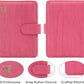Melsbrinna Rfid Passport Holder for Travel women/Men, Cute Passport Wallet Rfid Blocking Card Slots, Rfid Passport Cover/CaseTravel Wallet, Passport Book Holder (1, Pink1)