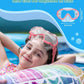 W WSTOO Kids Swim Goggles with Nose Cover,Snorkel Diving Swimming Mask for Youth 5-15,HD 3-Window Wide Vision Anti-Shattered Lens Anti-Fog&Leak