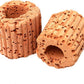Maxmoral 10PCS 25mm Brown Aquatic Plant Ceramic Retaining Ring Base Fish Tank/Aquarium Decoration Tool Suitable for Aquascaping or Potting Plug