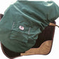 Majestic Ally Nylon Waterproof Fleece Lined Ride On English Saddle Cover-Multiple Color (Hunter Green)