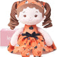 Soft Baby Doll Toys (12''), My First Baby Rag Doll for 1 Year-Old Girl Birthday Gift, Christmas Plush Toys Gift for Toddler Kids Infants-Halloween Special-Pumpkin