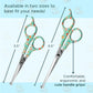 Kenchii Happy Puppy Ball Tip Shears Trimming Scissors for Dogs | Pet Grooming Puppy Essentials | Stainless Steel Shears with Blunt Tip | 6.5 In