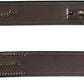 Exion Pre-Stretched Leather Stirrup Leathers for English Saddles | Premium Vegetable-Tanned Non-Stretch Stirrups for Jumping, Dressage & Schooling | 18-Hole Numbered Adjustment & SS Buckles