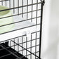 PawHut Two-Story Small Animal Cage Removable from Stand, Guinea Pig Cage with Shelf & Wheels, Pet Habitat for Hedgehog, Chinchilla, Ferret, 33" x 18.5" x 35", Black