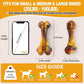 Dog Toys for Aggressive Chewers, Indestructible Dog Chew Toys for Large Medium Small Breed, Tough Nylon Interactive Durable Chew Toy Bone for Puppy Teething Toy Bacon Flavor, Best Gift&Keep Them Busy