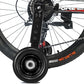Training Wheels, Thicken Bike Training Wheels for Adult Under 200lb with Heavy Duty Stainless Steel for 24 26 28 inch bike