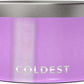 Coldest Dog Bowl - Anti Rust Metal, Non Slip, 3 Layers Insulated Stainless Steel Dog Bowls - Spill Proof & Heavy Duty - Water Bowl for Dogs, Cats, Dish Washer Safe (200 oz, Saturns Purple Glitter)