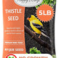 Nyjer/Thistle Seeds Wild Bird Food - 5 Pounds I No Grow Seed I Bird Seed for Wild Birds