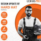 LOHASPRO Arborist Forestry Helmet Safety Hard Hat with Visor and Ear Muffs Carbon Fiber Hard Hat for Logging Chainsaw Helmet Mowing(Black Graphite Pattern with Smoked Visor+Earmuffs)