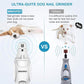 Pet Nail Grinder with LED Light & 2 Grinding Heads, 2-Speed Low Noise & More Powerful Dog Nail Grinder, Pet Nail Trimmer File, Painless Paw Claw Care, Quiet Toenail Grooming Tool for L/M/S Dogs/Cats