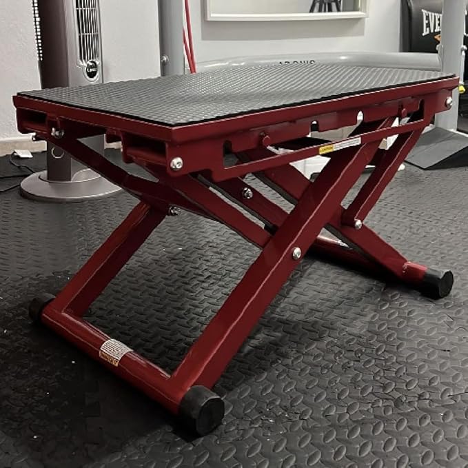 Titan Fitness Adjustable Height Steel Plyometric Box, Four Settings 12in 16in 20in 24in, Pro-Duty Steel Plyo Box, Home Garage Gym Training