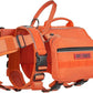 Onetigris Dyno Outdoor Harness for Dogs with Pockets, Front Range Pack, Saddle Bag Dog Hiking Vest with Handles