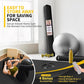 CAMBIVO Large Exercise Mat for Home Workout, 8'x6'/7'x5'/6'x4' (7 mm) Extra Thick Exercise Mat for Home Gym, Shoe-Friendly, Non-Slip Gym Mat for Jump Rope, Weights, Cardio, Fitness