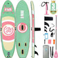 Niphean（Ultra-Light）Inflatable Paddle Board with (Beginner Friendly) StabilTrac Fin and Durable SUP Accessories, 10' Stand Up Paddle Boards for Adults & Youth, Versatile Yoga Paddle Board, Gift Ideas