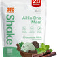 310 Nutrition All-In-One Meal Replacement Shake Powder - Plant-Based Protein Smoothie Blend w/High Fiber, Probiotics & Adaptogens - Low Carb, Vegan, Keto & Paleo Friendly - Chocolate Mint - 28 Srv