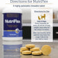 Rx Vitamins NutriFlex for Cats & Dogs - Glucosamine for Dogs Hip and Joint Supplement - with Bovine Collagen and Chondroitin - Joint Pain Relief & Anti Inflammatory for Dogs - Beef Liver (90 Chews)