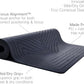 agoy Pro+ Warrior - Premium Non-Slip Yoga Mat – Eco-Conscious Design - PU Mat With Wet/Dry Grip+ - Focus Alignment - Lazer-Etched Technology - A Portable Standard Size Mat for All Styles of Yoga