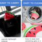 Soft Dog Cone, Lightweight Elizabethan Collar for Dogs, Adjustable Soft Cones for Dogs/Cats to Stop Licking After Surgery, Cute Watermelon Cone of Shame Alternatives for Pets (Small)