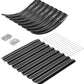 Land Guard 24“ Tall Galvanized Raised Garden Bed Kit, Galvanized Planter Garden Boxes Outdoor, Oval Large Metal Raised Garden Bed for Vegetables (Dark Gray, 4×2×2ft)