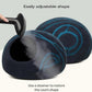 MEOWFIA Cat Cave – Premium Felt Cat Bed for Indoor Cats, Handmade 100% Merino Wool (Medium, Black Aqua)