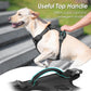 No Pull Dog Harness, Puppy Vest with Front Clip for Small Medium Large Sized Dog (Black,L)